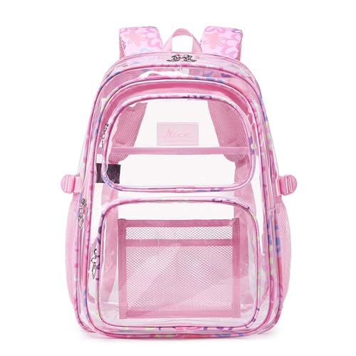 Sac à dos enfant grande capacité transparent résistant double bandoulière