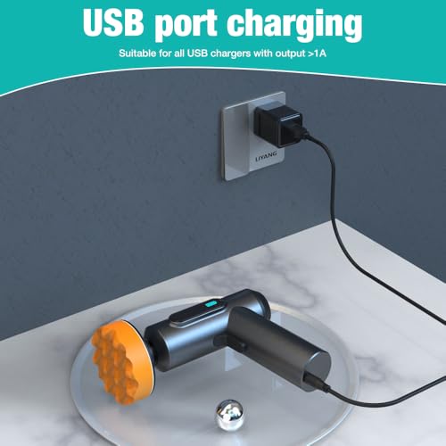 Mineup Car Wireless Polishing Machine, 4000mAh Rechargeable Electric Wireless Polisher, 20000 RPM Speed, 3 Polishing Pads, Cordless Car Buffer Polisher Kit, Portable Sander for Car Detailing Polishing 7 Mineup Car Wireless Polishing Machine, 4000mAh Rechargeable Electric Wireless Polisher, 20000 RPM Speed, 3 Polishing Pads, Cordless Car Buffer Polisher Kit, Portable Sander for Car Detailing Polishing - Image 7