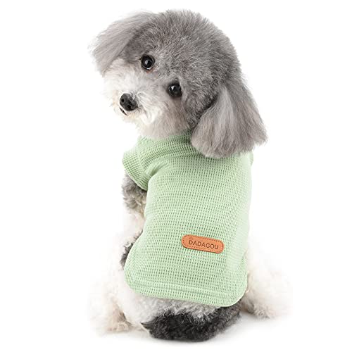 Ranphy Pet Clothes for Small Dog Shirt Puppy Cat Sleeveless Vest Soft Mesh Breathable Tank Top Summer Apparel Chihuahua Yorkshire Terrier Pullover Clothing