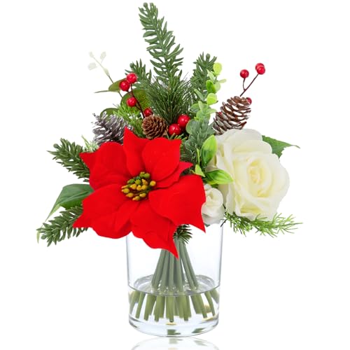 Artificial Flowers in Vase