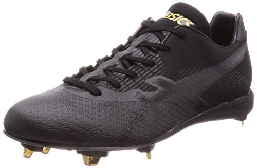 アシックス ゴールドステージ スピードアクセル SG 27cm アシックス（ASICS）（メンズ）野球スパイク 黒 金具 一般