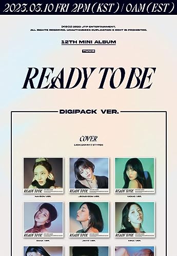 Álbum TWICE READY TO BE 12º Mini Álbum Chaeyoung Edición Coleccionista Sellada 2