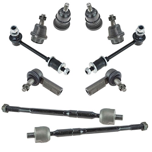 Ball Joint Tie Rod End Sway Bar Link Front Steering Suspension Kit Set of 10 for 2005-2015 Tacoma Base X-Runner 2WD RWD