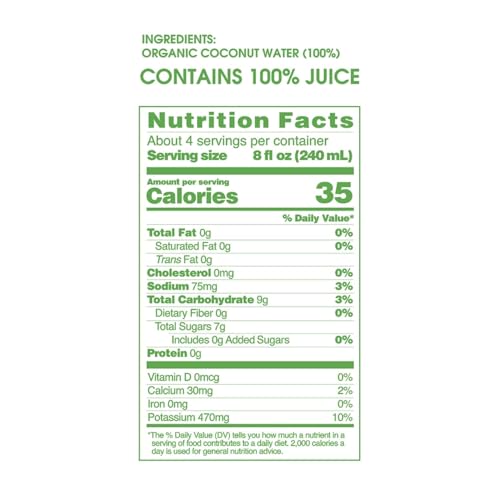 Image of COCOXIM Ready to Drink Organic Coconut Water, 33.8 oz (Pack of 3)