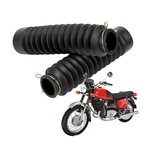 Polainas de horquilla delantera de goma para motos CG125 y ZJ125 3