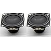 2PCS 2 Inch 4Ohm 10W Subwoofer Multimedia W Fixed Hole Home Audio Sound Speaker DIY 53mm Deep Bass Magnetic Loudspeaker (Size : 2pcs)