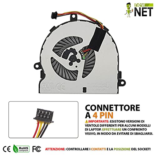 New net ® Replacement - Ventola CPU Fan