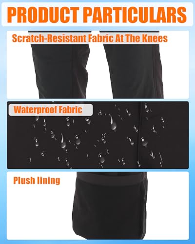 Pantalón Calefactable Hombre & Mujer con Batería 7,4V 20000mAh y Control 4-en-1 – Pantalones Termicos Impermeables con Tecnología Mejorada de Fibra de Carbono para Esquí, Senderismo y Actividades - imagen 8
