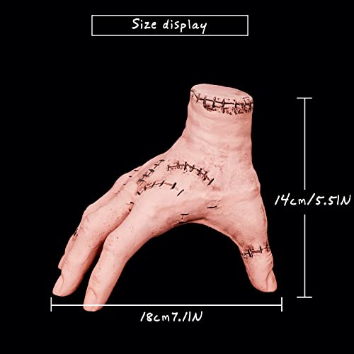 Junova Thing Hand Wednesday Addams Family Scary Halloween Prop For Cosplay And Home Decoration (Hand) #TOP1