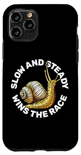 �����̂��x���l��ւ荂���V�j�A�����i�[�̂��߂̂��킢���J�^�c�����A�[�g [ Slow and Steady ] �X�}�z�P�[�X iPhone 11 Pro �p