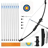 Procener 40' Bow and 28' Arrow Set for Kids, Archery...