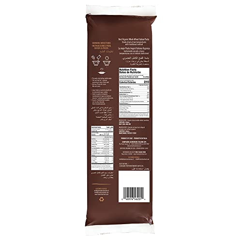 Mantova Italian Organic Linguine Whole Wheat Pasta thumb #1