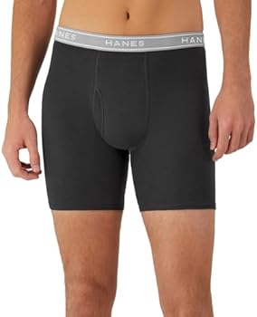 Hanes Originals Men's Boxer Briefs, Stretch Cotton Moisture-Wicking Underwear, Modern Fit Low Rise, Pack of 4 Boxeur ajusté, Assortiment Gris/Noir, XXL Hommes Hanes Originals Men's Boxer Briefs, Stretch Cotton Moisture-Wicking Underwear, Modern Fit Low Rise, Pack of 4 Boxeur ajusté, Assortiment Gris/Noir, XXL Hommes
