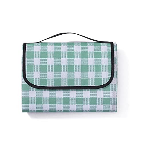 GUIZHOU Cobertor de piquenique grande com alça, tapete de piquenique ao ar livre de 180 x 200 cm com