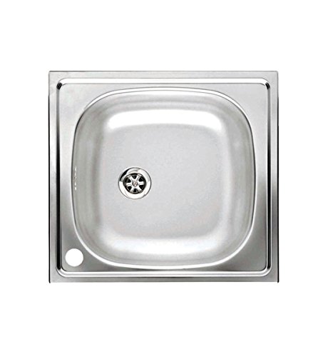 Mepamsa Modena 1.0 inbouwspoelbak, roestvrij staal