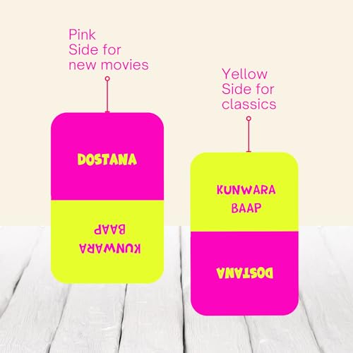 Howkee | Bollywood Charades | The Ultimate Party Game for All Ages | Fun & Twisted | Perfect for Family, Friends & Large Groups | Indoor & Outdoor | 4+ Players