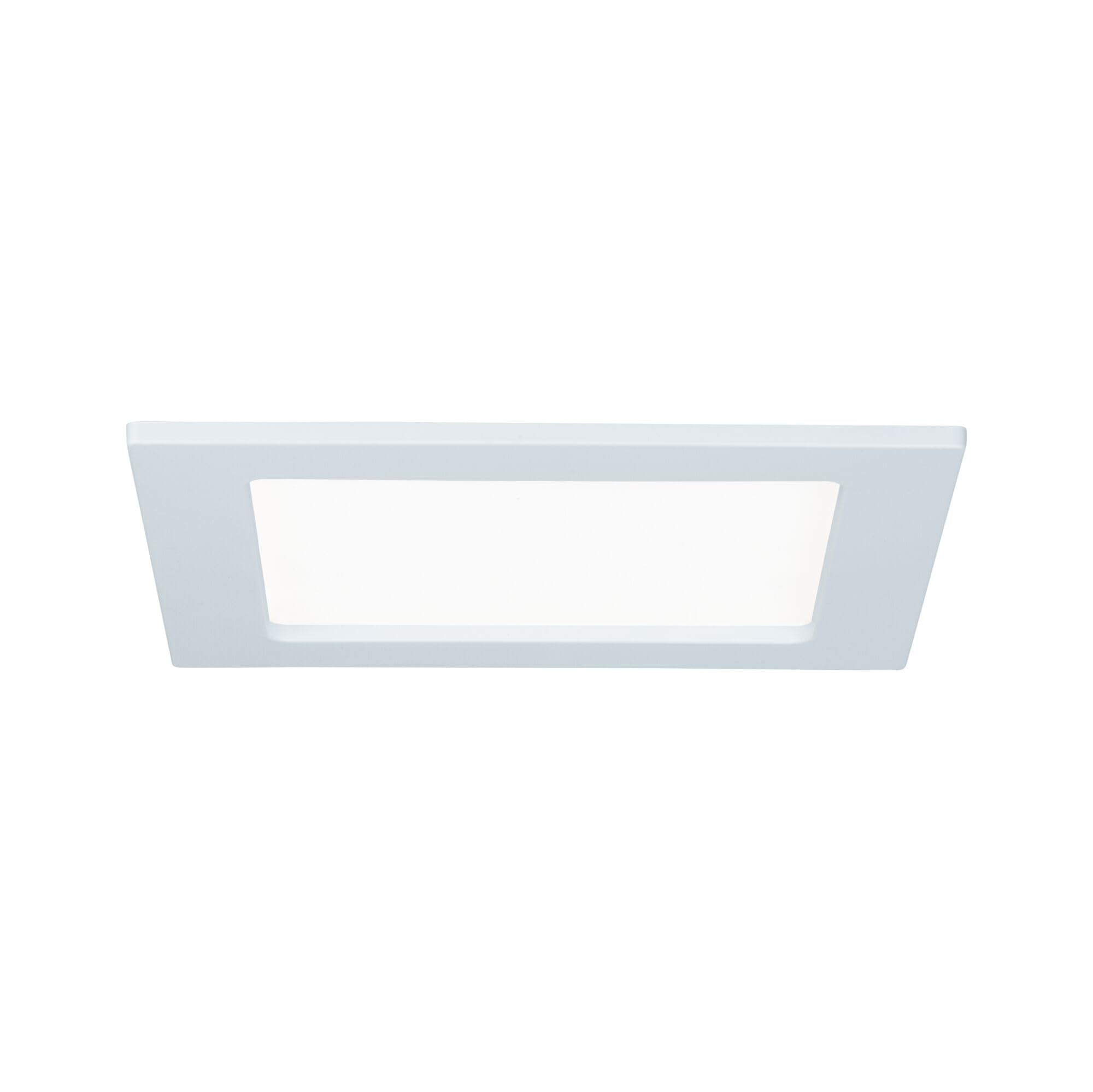 Paulmann LED-paneel, hoekig, 12 W, 4.000 K, wit