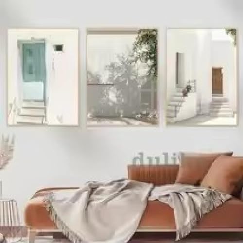 Impression Toile Architecture Pouilles : Photographie d'Art Boho Neutre de Haute Qualité