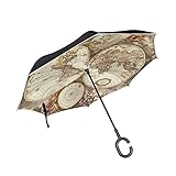 Anwendung: Rückwärtsschirm ist perfekt für Ihr Auto; geeignet für Außenarbeit, Gartenarbeit, Wandern, Camping, Reisen und so weiter. Es ist auch ein tolles Geschenk für Frauen, Männer, Mädchen zu Weihnachten, Geburtstag, Valentinstag, etc.