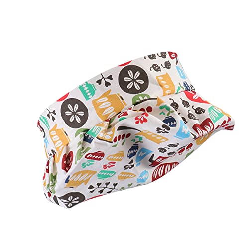 YARNOW Caçoa O Cozinheiro Chefe Chapéu de Algodão Impresso Chef Cozinhar Ajustável Bonés Fantasias C
