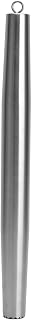 Stainless Steel Rolling Pin | 304 Food Grade Dough Roller for Baking/Ice Crushing/Pastry Making | Non Stick Easy Maintain with Hanging Loop