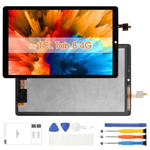 LCD Display for TCL Tab 8 4G - for TCL Tab 8 4G Screen Replacement for TCL Tab 8 4G LCD Display 9132g 9132x 9132x2 9048S LCD Touchscreen Digitizer Panel Glass Full Assembly with Tools by ARSSLY - Used condition - US$32.69