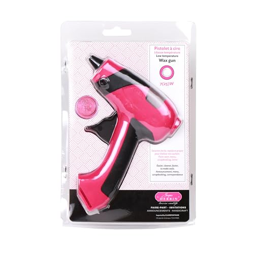 Jacques Herbin 48200T – Pistolet do laku 220 V (wtyczka europejska) do laku Ø 7 mm – dł. 12 cm