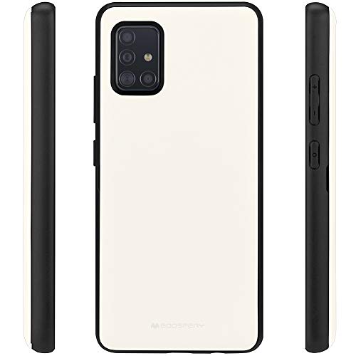 Goospery Galaxy A51 5G(Not Fit Verizon A51 5G Uw, A51 4G) Wallet Case With Card Holder, Protective Dual Layer Bumper Phone Cover (White) #TOP7