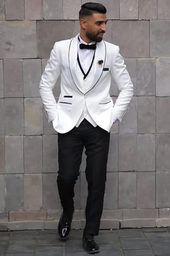Mens 2 Piece Tuxedo Slim Fit Wedding Suit One Button Suits Party Prom Groom Suits Business Dinner Suits4