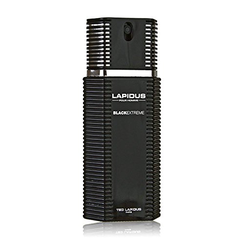 Ted Lapidus Pour Homme Black Extreme 100ml/3.33oz Eau de Toilette Spray for Men Cover