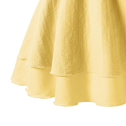 Tween Girls 2025 Summer Dresses Elegant Smocked Cami Gown Girls Wedding Graduation Party Dress Layered Ruffle Dress4