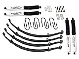 Tuff Country 42701K 2.5' Lift Kit EZ-Ride with No Shocks Compatible with/Replacement for Jeep CJ7 1976-1986
