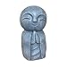 Perfeclan Resina Giapponese Buddha Felice Jizo Monaci Scultura in Preghiera Statua Figurine Scaffale Scrivania Decorazione, materiale in resina, durevole e di