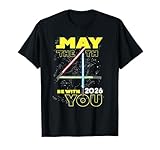 Star Wars May the 4th Be with You 2026 Lightsabers T-Shirt