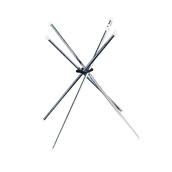 S&S Worldwide Quadpod Jr Portable Game Stand. Portable Stand Quickly Unfolds to 30" High. Supports 24" and Larger Games.