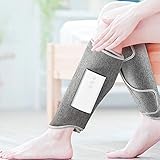 PaNt Masajeador de Piernas, 3 Modos 3 Intensidades 2 Temperaturas Inalámbrico de Doble Compresión Calor Infrarrojo 2600ma Batería de Larga Duración Masaje Portátil para Relajación Muscular, Dolor