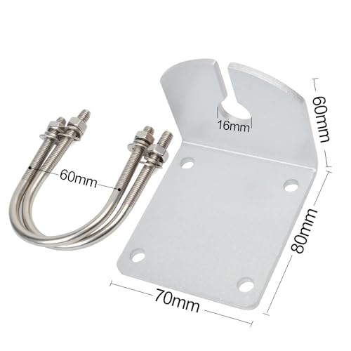 Support d'antenne universel aluminium robuste SO-239 mât extérieur CB camion - 3