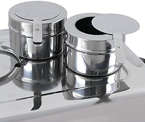HSBAIS Speisenwärmer Buffetwärmer, Full Size Rechteckig Wärmebehälter mit Deckel Chafing Dish für Catering, Buffet und… – Bild 3