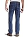 Wrangler Men's Regular Fit Jeans, Dark Denim, 34W x 29L