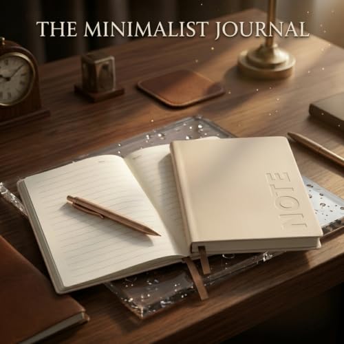 Image of A5 Premium Leatherette Diary Notebook with Metal Pen, Ruled Journal for Office Meetings, Daily Planner, Business Notebook, Writing Journal, Work Organizer, Executive Notebook for Men & Women