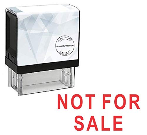 StampExpression - NOT for Sale Office Self Inking Rubber Stamp - Red Ink