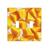 Standardgröße: Diese Doppel-Gang-Kipp-Wandplattenabdeckung ist so konzipiert, dass sie für Standard-Konfigurationen von 11,5 x 11,5 cm geeignet ist und somit ein universeller und einfacher Ersatz für Ihre bestehende Schalter- oder Steckdosenabdeckung ist