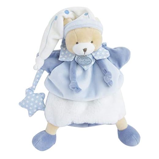 Doudou et Compagnie DC3081 docka – björn Petit Chou, blå