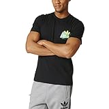 adidas Originals Men's Tops 80's Show Graphic Tee, Black, XX-Large