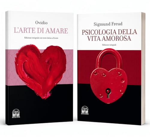 Bundle 2 Ovidio + Freud – Set 2 Libri: L’Arte di Amare + Psicologia della Vita Amorosa | Amore, Relazioni, Seduzione e Psicologia | Edizione Italiana