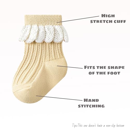 5 Pairs Baby Boys Girls Non-Slip Grip Ankle Socks Infant Baby Girls Boys Anti Skid Sticky Socks4