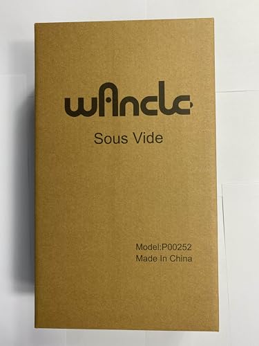 Sous Vide Cooker Immersion Circulator, Wancle sous vide machine 850W, Ultra-Quiet, 120V, Black - Image 8