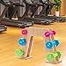 Pegciuho Dumbbell Rack Stand Only Weight Rack Strength Training Exercise Weights Lifting Large Capacity Workout Dumbbell Storage
