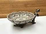 meissen prunkschale kobaltblau Durch aufwendige Handarbeit wird der Artikel traditionell bearbeitet, um ein antikes Erscheinungsbild zu erhalten.