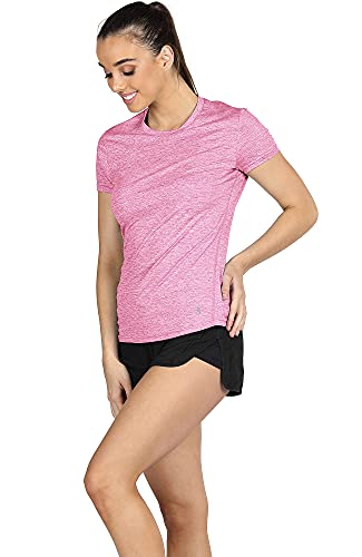 Image of icyzone Workout Running Tshirts for Women - Fitness Athletic Yoga Tops Exercise Gym Shirts (Pack of 3)